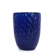 Ceramic Flowerpot, Modern Planter for Patio, Garden, Windowsill - Dark Blue