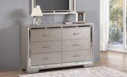 Alana G6800-D Dresser , Silver Champagne