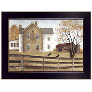 'Autumn Afternoon' by Billy Jacobs, Ready to Hang Framed Print, Black Frame
