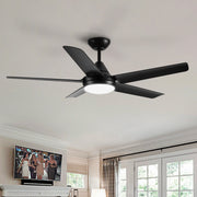48' YUHAO Modern Contemporary  LED Ceiling Fan with Remote Control