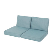 HONOLULU CLUB CHAIR CUSHION SET, BACK CUSHION AND SEAT CUSHION, TEAL, SET OF 2, (52918.00 CUSHION SET)