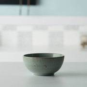 Handcrafted Aqua Rustic Ceramic Soup Bowl – 600 ML - Elegant Dining Bowl