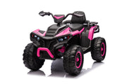 Kids ATV 4 Wheeler, 24V 4WD Electric ATV Ride On Toy for Big Kid w/ 2-Seater, 4x200W Motor, 6Mph Max Speed
