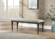 Linnett - Bench - Dark Brown