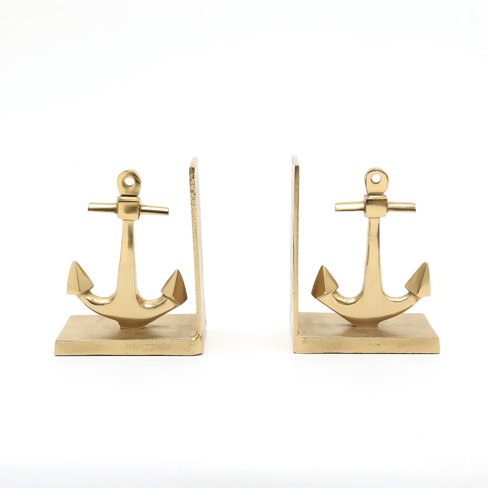 Decorative Aluminium Anchor Bookend-Tabletop Object