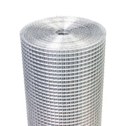 Galvanized Hardware Cloth 1/2 inch 19 Gauge Chicken Wire Fence Roll for Garden and Animal Enclosures, 60in x 100ft