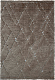 Nina Madison Brown, Copper, Rust and Ivory Recycled Polyester Area Rug