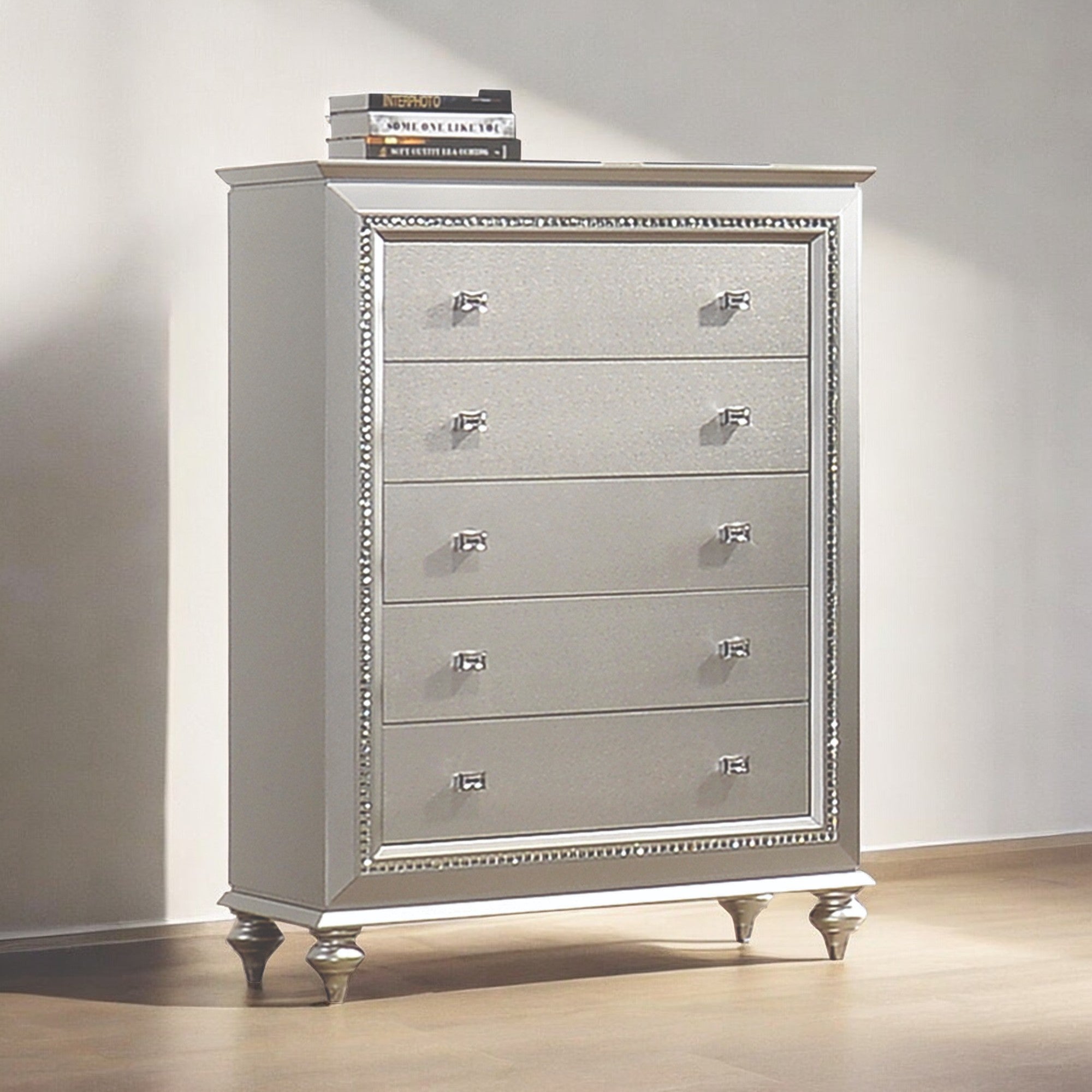 Kaitlyn Champagne Finish Chest