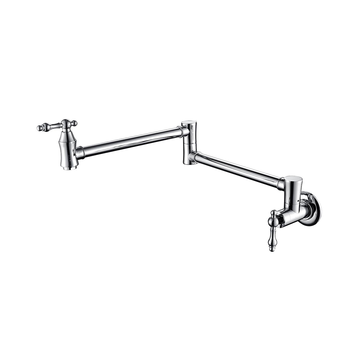 Wall Mount Folding Kitchen Pot Filler Faucet