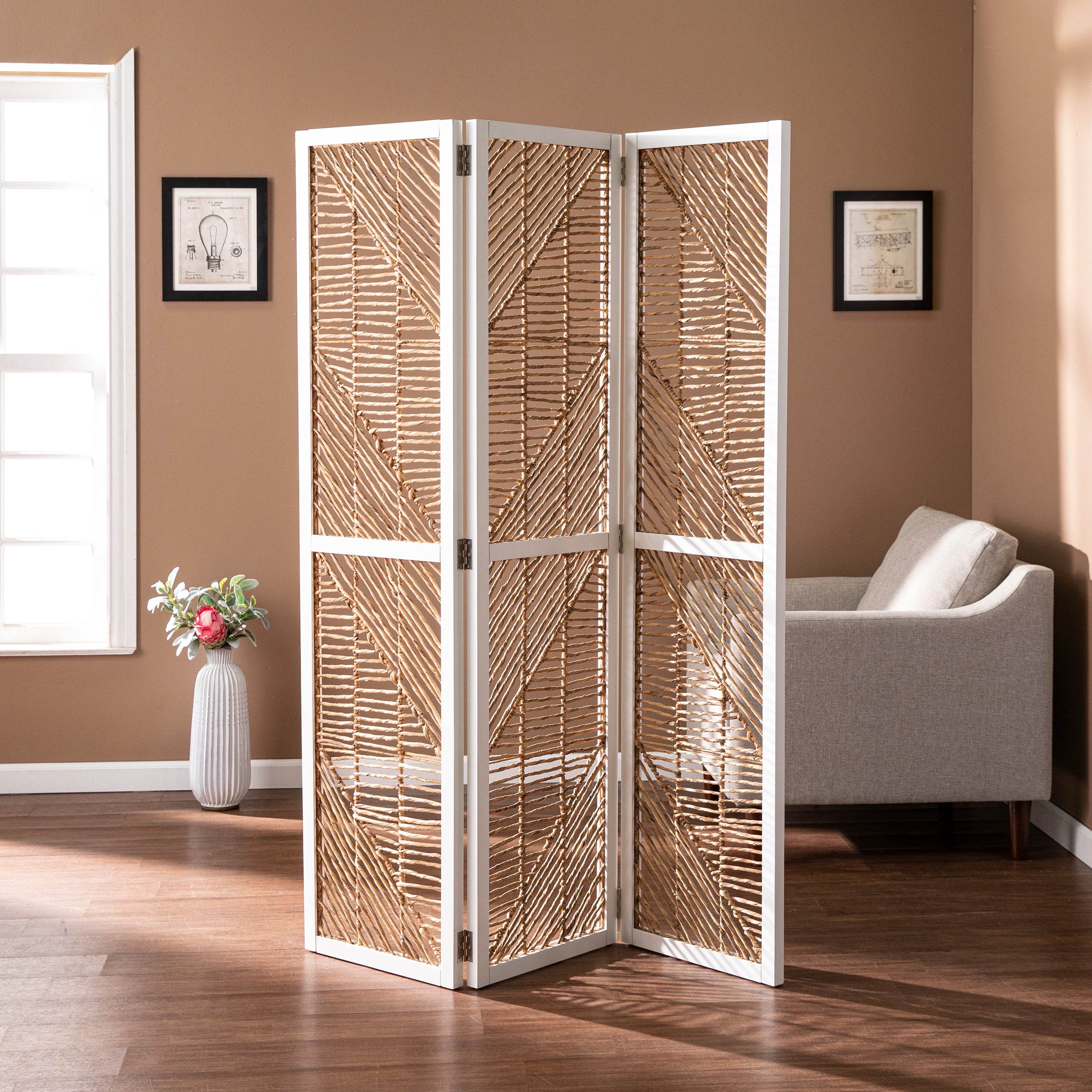 Quilino Woven Room Divider/Screen