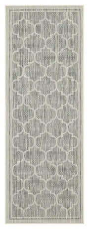Sunshine GC_HAR2006 Silver 2 ft. 7 in. x 7 ft. 3 in. Indoor/Outdoor Area Rug