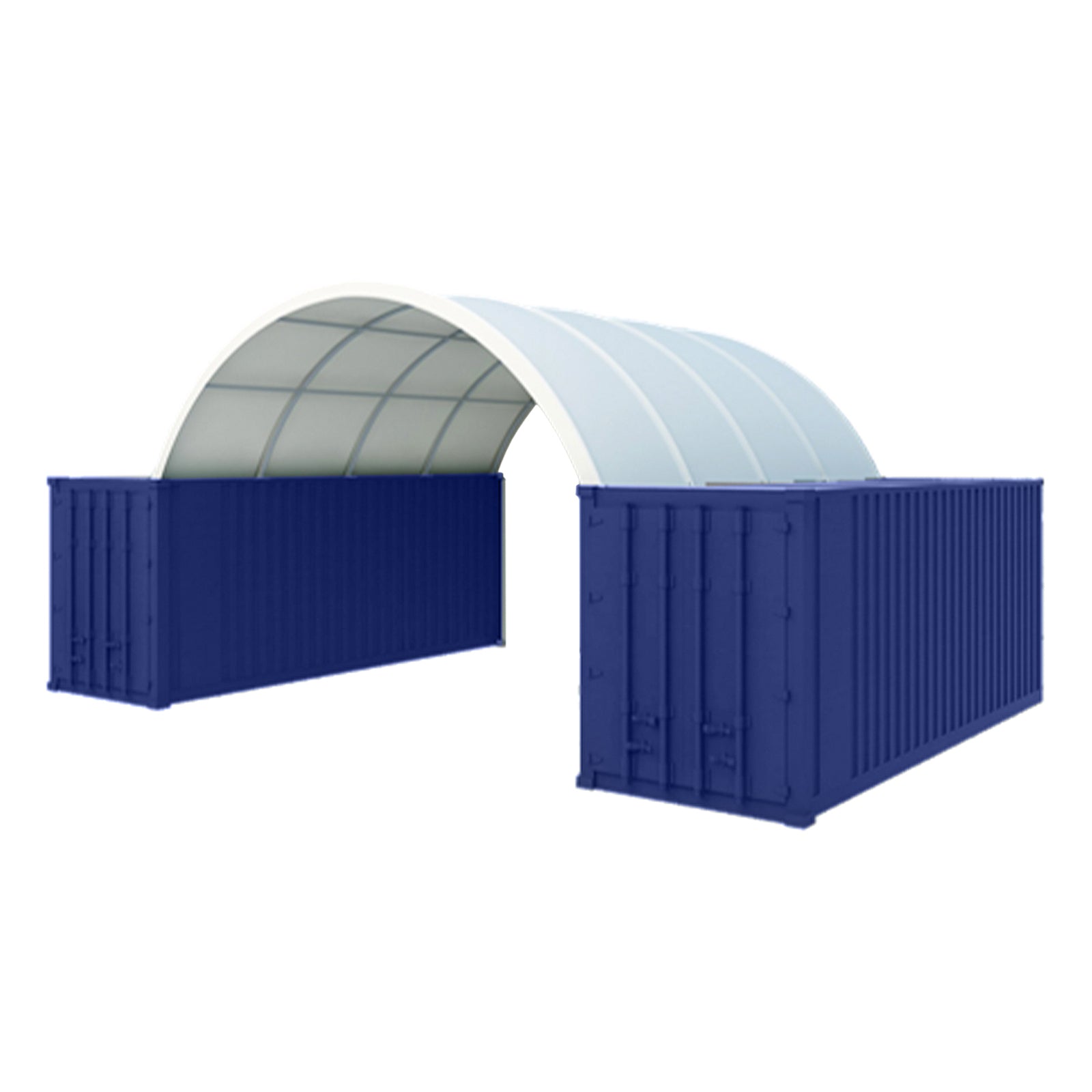 Shipping Container Canopy Shelter 20'x40',11oz PE