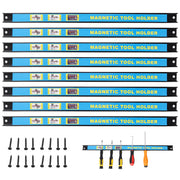 8PACK 18inch Heavy Duty Magnet Tool Bar,Magnetic Tool Holder,Magnetic Tool Holder Strip,for Workshop Garage