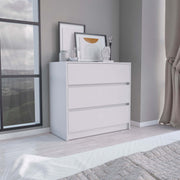 Dresser 31'H, 3 Drawers, Chest of Drawers, White