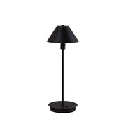 17.5' In Rowan Matte Powder Black G-9 Table Lamp