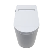 Smart Toilet with Bidet Built-In, Auto Open & Close, Elongated Heated Seat, Foot Sensor Flush, LED Display, Warm Water Wash