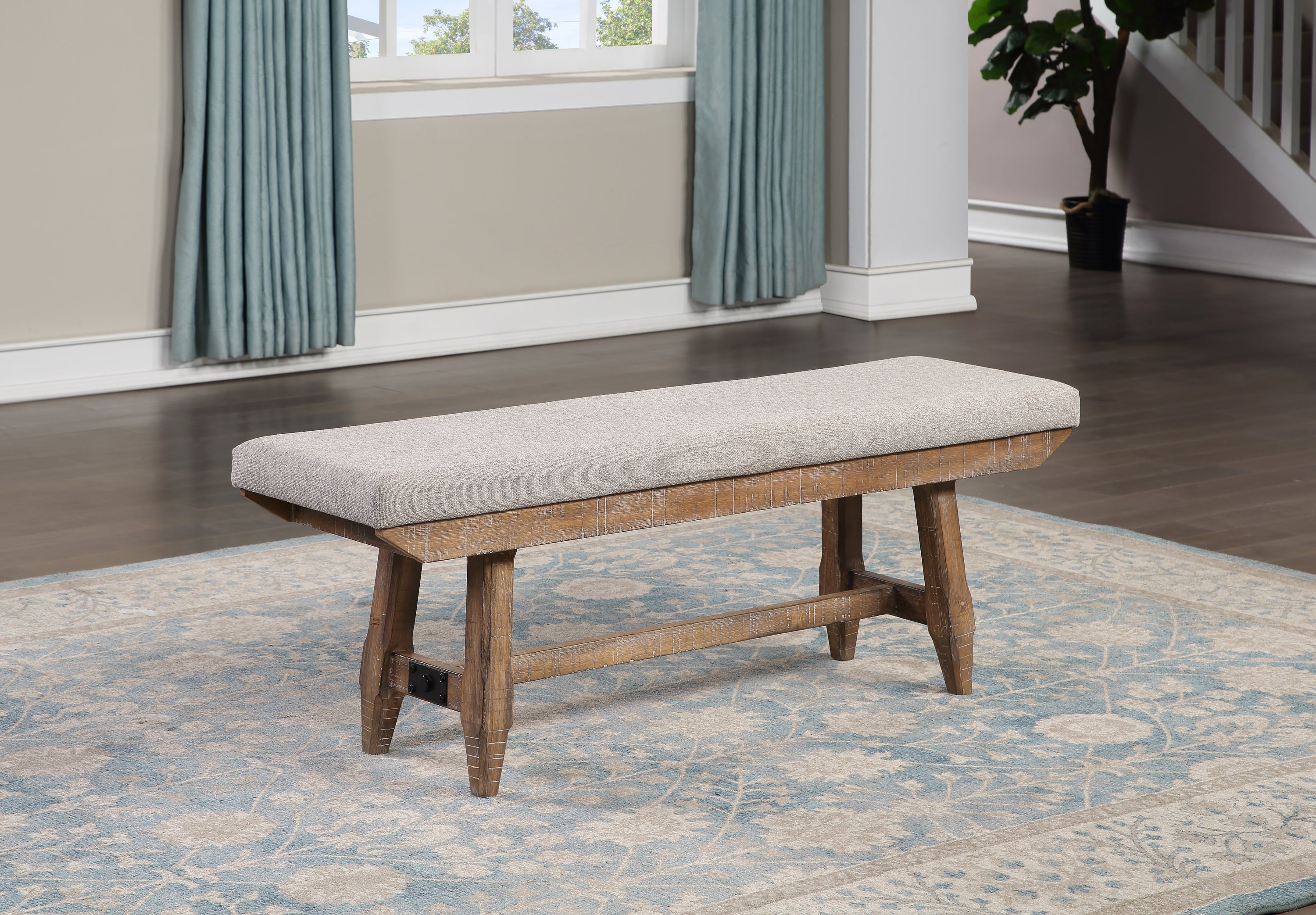 Riverdale - Bench - Dark Brown