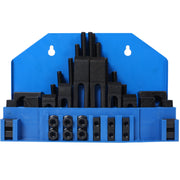 58Pc T-Slot Clamping Kit Mill Machinist Set With T-slot cleaner and Tightening Wrench (7/16 Table Slot 3/8-16 Stud Size)