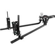 Weight Distribution Hitch, 1,500 lbs Weight Distributing Hitches Kit with Sway Control for Trailer, 2-In Solid Steel Shank, 2-5/16 in Alloy Steel Ball, Powder Coated Load Leveling Hitch, Black