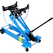 Hydraulic Transmission Service Jack Floor Jack 1 Ton Capacity 2200lb Low Profile Blue Steel