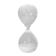 10' Ferdinand 60-Minute Hourglass, White Sand