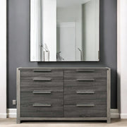 Jehoram Gray Finish Dresser